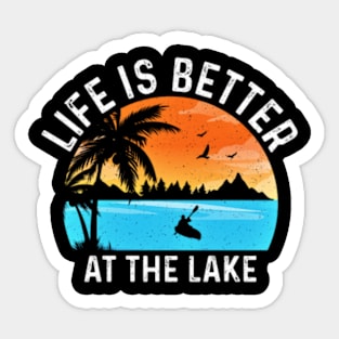 Life Is Better At The Lake Sticker